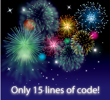 15 Lines of code